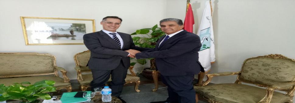 وزير البيئة يلتقى سفير سويسرا بالقاهرة.